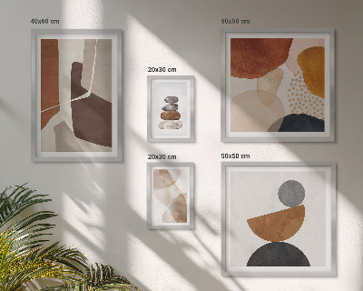 Pared galería de arte Decoraciones de pintura abstracta