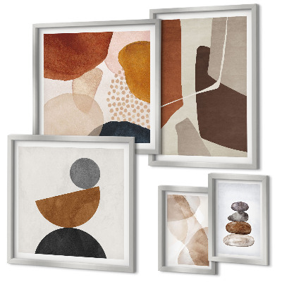 Pared galería de arte Decoraciones de pintura abstracta