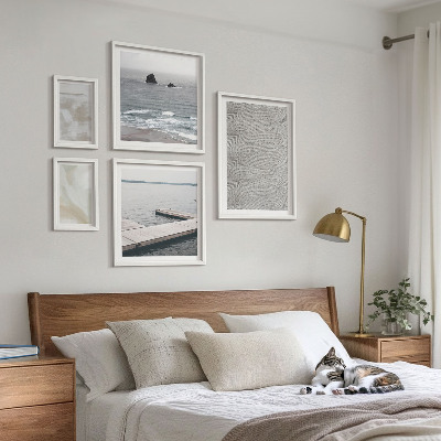 Conjunto de cuadros decorativos Diseño abstracto con texturas modernas