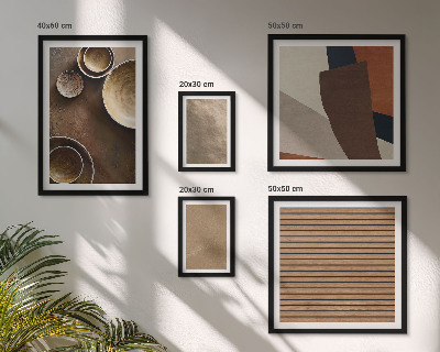 Pared galería de arte Estructuras de piedra minimalistas