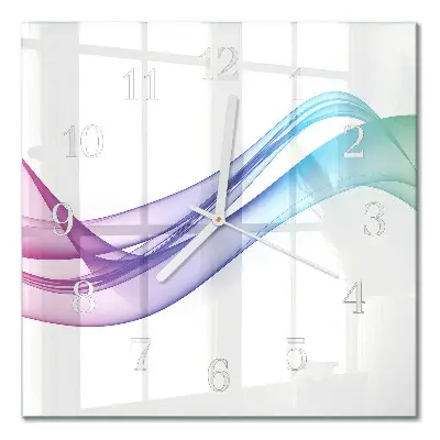Cuadrado reloj cuadrado Líneas abstractas