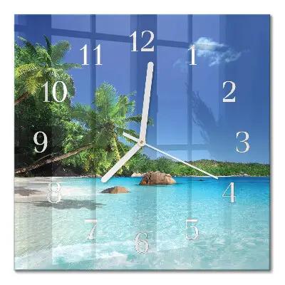 Cuadrado reloj cuadrado Isla de las palmeras