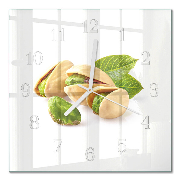 Cuadrado reloj de pared Cojones