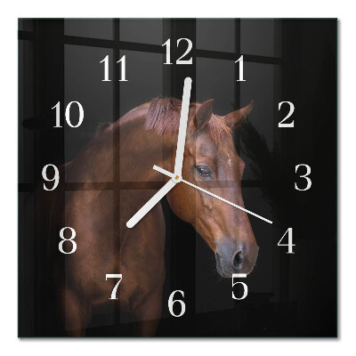Cuadrado reloj cuadrado Caballo