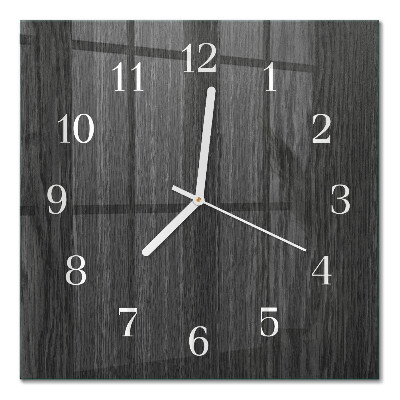 Cuadrado reloj cuadrado Madera