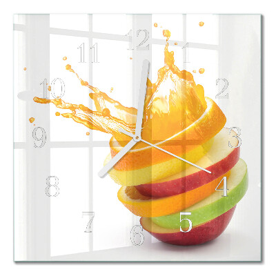 Cuadrado reloj cuadrado Fruta
