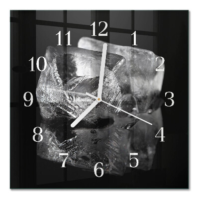 Cuadrado reloj cuadrado Cubitos de hielo