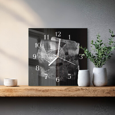 Cuadrado reloj cuadrado Cubitos de hielo