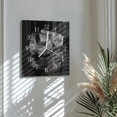 Cuadrado reloj cuadrado Cubitos de hielo