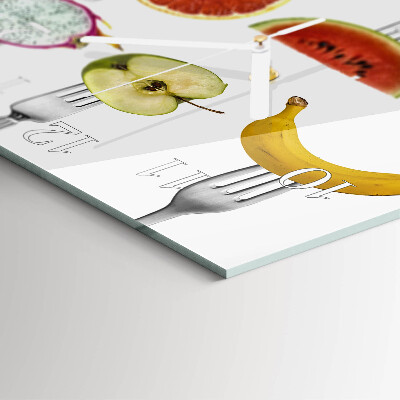 Cuadrado reloj cuadrado Fruta