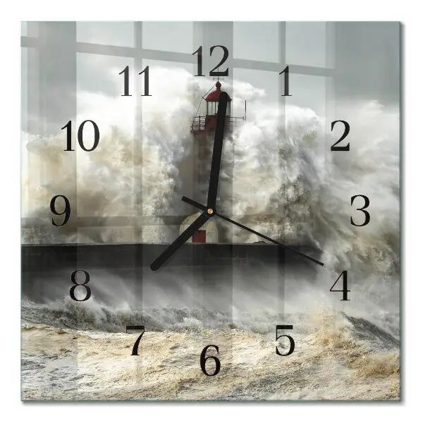 Reloj de pared cuadrado Tormenta