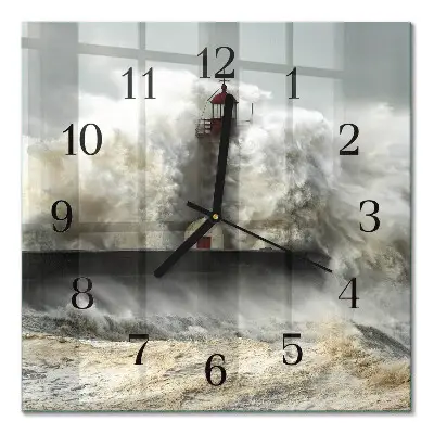 Reloj de pared cuadrado Tormenta
