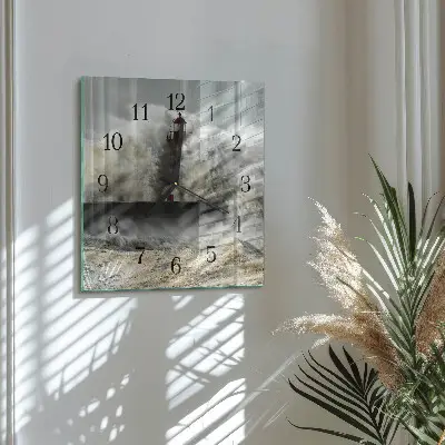 Reloj de pared cuadrado Tormenta