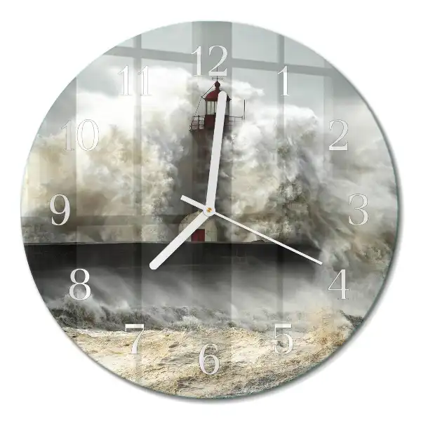 Redondo reloj de pared Tormenta