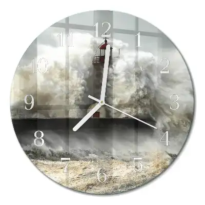 Redondo reloj de pared Tormenta
