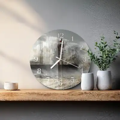 Redondo reloj de pared Tormenta