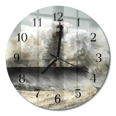 Reloj de pared moderno redondo Tormenta