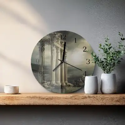 Reloj redondo pared Acrópolis