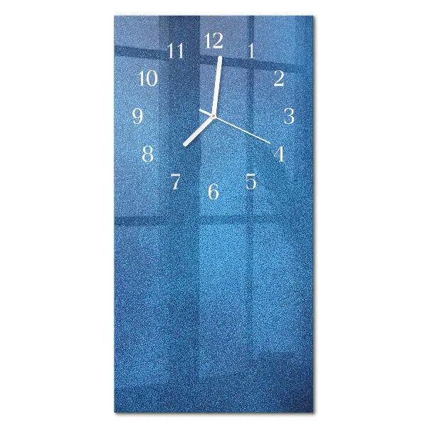 Vertical reloj de cristal Material