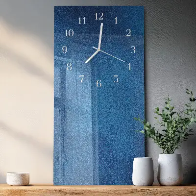 Vertical reloj de cristal Material