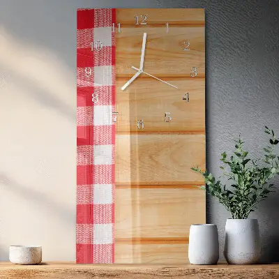 Vertical reloj de cristal Mesa