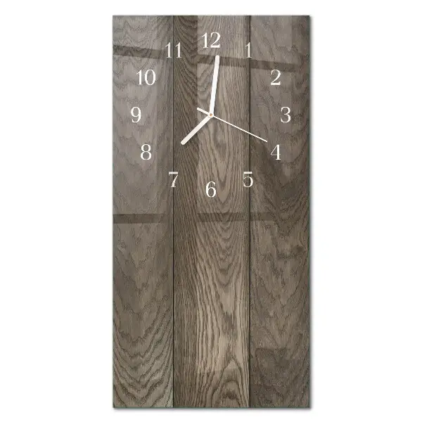 Vertical reloj vertical de cristal Lámina
