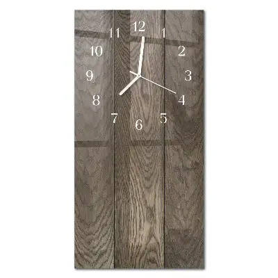 Vertical reloj vertical de cristal Lámina