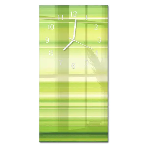 Reloj de vidrio vertical Patrón