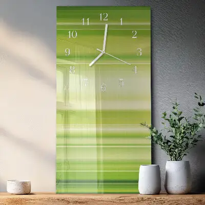 Reloj de vidrio vertical Patrón