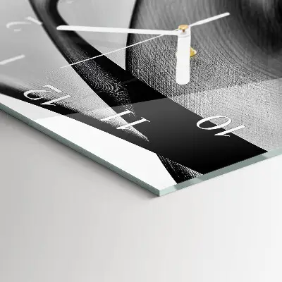 Vertical reloj vertical de cristal Patrón