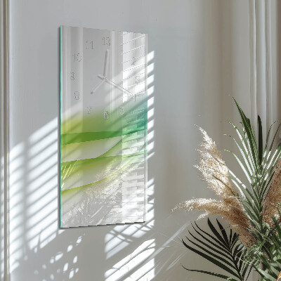 Reloj de vidrio vertical Patrón