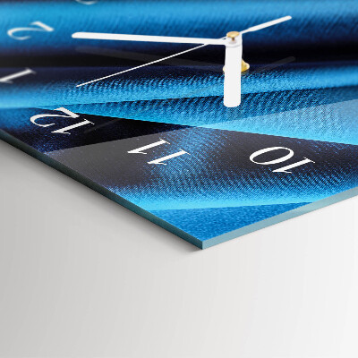 Vertical reloj de vidrio Material