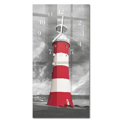 Vertical reloj vertical de cristal Faro
