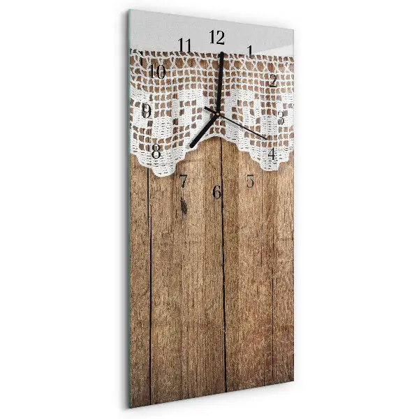 Reloj de cristal vertical Mesa
