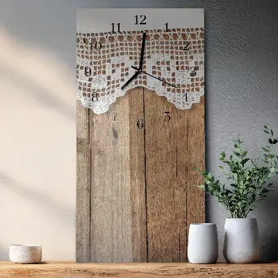 Reloj de cristal vertical Mesa