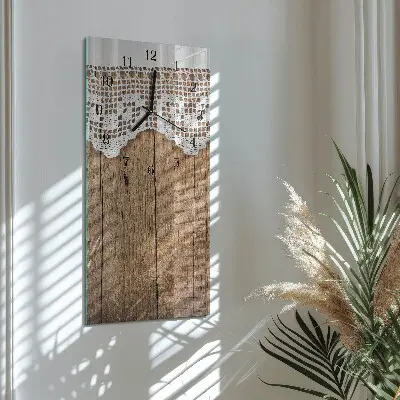 Reloj de cristal vertical Mesa