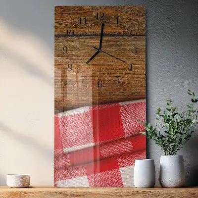 Reloj de cristal vertical Mesa