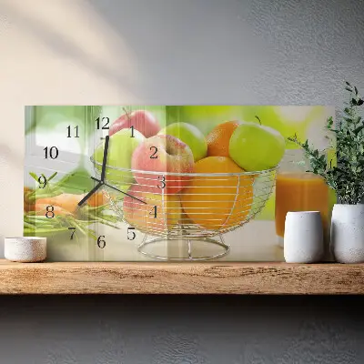 Reloj horizontal Frutas y néctar