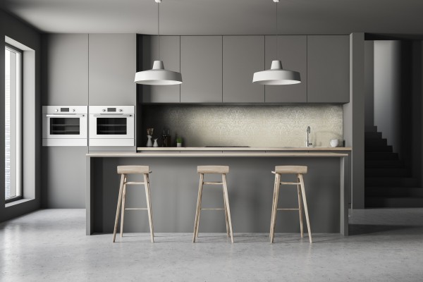 Paneles de cocina estampados - tendencias 2020