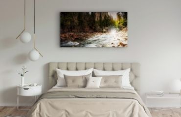 Imágenes para el dormitorio y la sala de estar: ¿qué tipo y tamaño de imagen se adaptará a su interior?