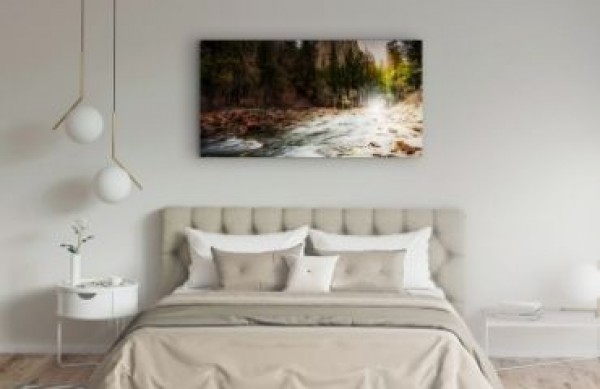 Imágenes para el dormitorio y la sala de estar: ¿qué tipo y tamaño de imagen se adaptará a su interior?