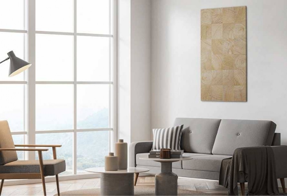 salón en estilo escandinavo