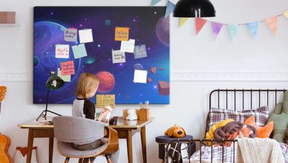 Inspiraciones para despertar la imaginación en las paredes de las habitaciones infantiles