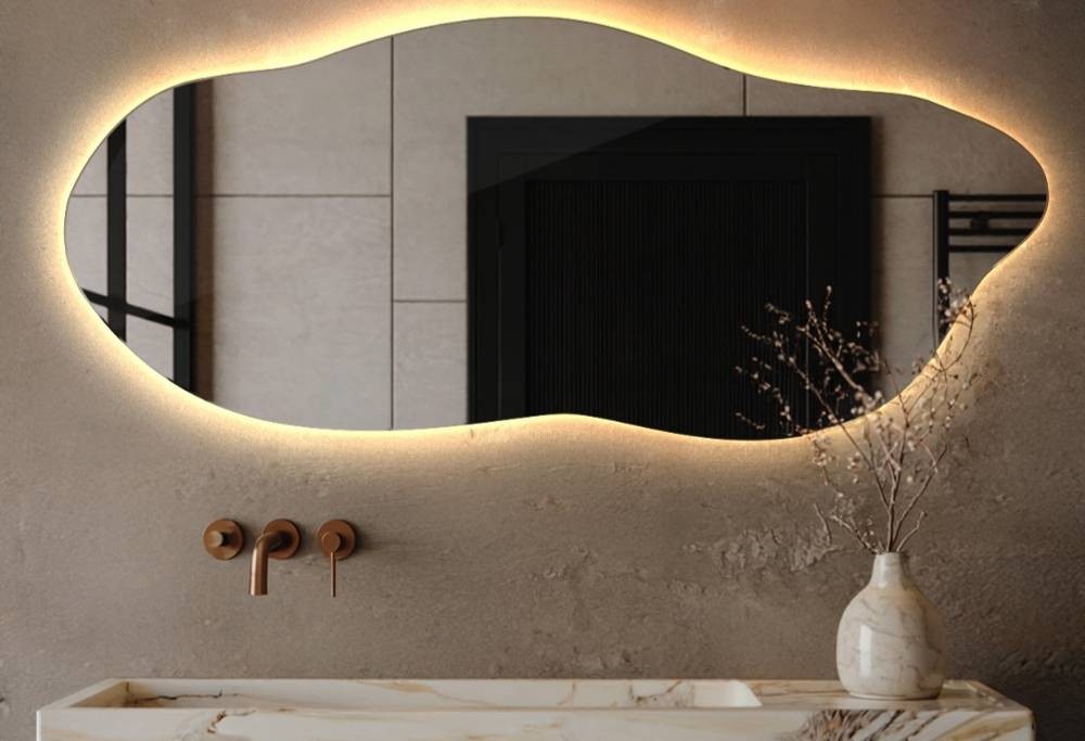 espejo para un baño pequeño